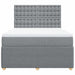 Pat continental, gri deschis, 140x200 cm, material textil - WALTI WALTI