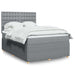 Pat continental, gri deschis, 140x200 cm, material textil - WALTI WALTI
