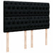 Pat box spring cu saltea, negru, 160x200 cm, textil - WALTI WALTI