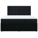 Pat box spring cu saltea, negru, 180x200 cm, catifea - WALTI WALTI