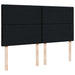 Pat box spring cu saltea, negru, 180x200 cm, catifea - WALTI WALTI