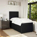 Pat box spring cu saltea, negru, 80x200 cm, catifea - WALTI WALTI