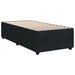 Pat box spring cu saltea, negru, 100x200 cm, catifea - WALTI WALTI