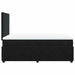 Pat box spring cu saltea, negru, 120x190 cm, catifea - WALTI WALTI