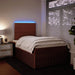 Pat box spring cu saltea, negru, 120x190 cm, catifea - WALTI WALTI