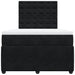 Pat box spring cu saltea, negru, 120x190 cm, catifea - WALTI WALTI