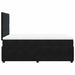 Pat box spring cu saltea, negru, 120x200 cm, catifea - WALTI WALTI