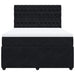 Pat box spring cu saltea, negru, 140x190 cm, catifea - WALTI WALTI