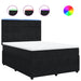 Pat box spring cu saltea, negru, 140x200 cm, catifea - WALTI WALTI