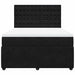 Pat box spring cu saltea, negru, 160x200 cm, catifea - WALTI WALTI