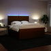 Pat box spring cu saltea, roz, 180x200 cm, catifea - WALTI WALTI
