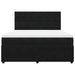 Pat box spring cu saltea, negru, 180x200 cm, catifea - WALTI WALTI