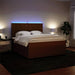 Pat box spring cu saltea, roz, 180x200 cm, catifea - WALTI WALTI