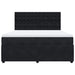 Pat box spring cu saltea, negru, 180x200 cm, catifea - WALTI WALTI