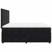 Pat box spring cu saltea, negru, 200x200 cm, catifea - WALTI WALTI