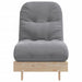Canapea futon cu saltea, 60x206x11 cm, lemn masiv de pin - WALTI WALTI