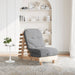 Canapea futon cu saltea, 60x206x11 cm, lemn masiv de pin - WALTI WALTI