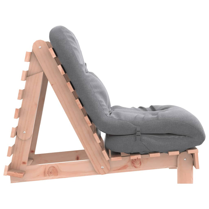 Canapea futon cu saltea, 60x206x11 cm, lemn masiv douglas - WALTI WALTI