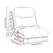 Canapea futon cu saltea, maro, 70x206x11 cm, lemn masiv de pin - WALTI WALTI