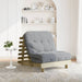 Canapea futon cu saltea, 80x206x11 cm, lemn de pin tratat - WALTI WALTI