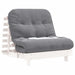 Canapea futon cu saltea, alb, 90x206x11 cm, lemn masiv de pin - WALTI WALTI