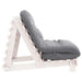 Canapea futon cu saltea, alb, 90x206x11 cm, lemn masiv de pin - WALTI WALTI