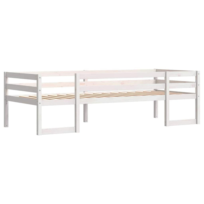 Cadru de pat pentru copii, alb, 75x190 cm, lemn masiv de pin - WALTI WALTI