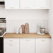Blat de bucătărie lemn masiv de stejar dreptunghiular - WALTI WALTI