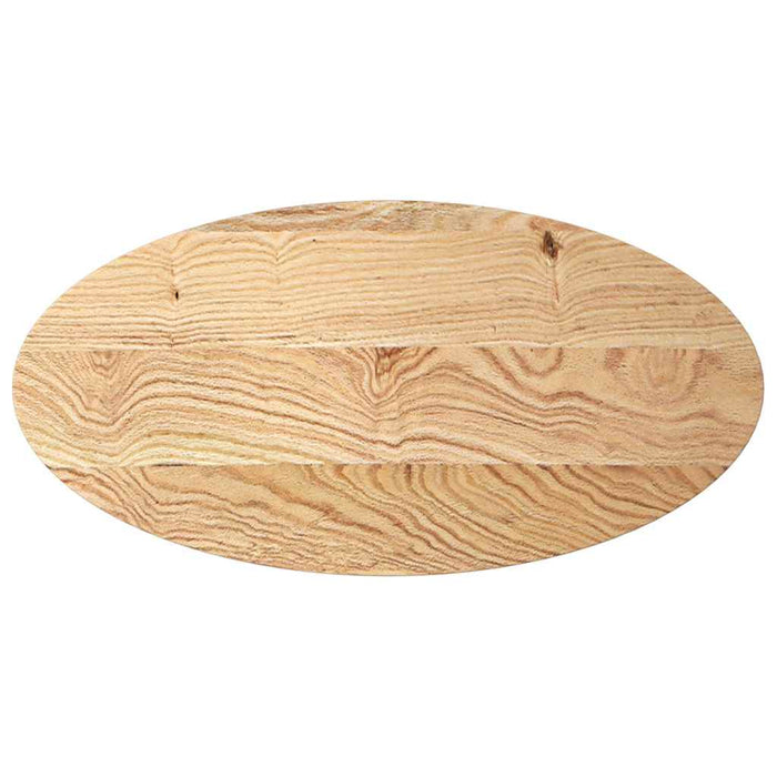 Blat de masă 100x50x2 cm lemn masiv de stejar oval - WALTI WALTI