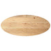 Blat de masă 140x60x4 cm lemn masiv de stejar oval - WALTI WALTI