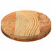 Blat de masă maro deschis 80x40x4 cm lemn masiv de stejar oval - WALTI WALTI