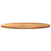 Blat de masă maro deschis 140x60x4 cm lemn masiv de stejar oval - WALTI WALTI
