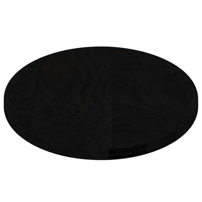 Blat de masă maro închis 80x40x2 cm lemn masiv de stejar oval - WALTI WALTI