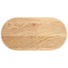 Blat de masă 80x40x2 cm lemn masiv de stejar oval - WALTI WALTI