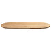 Blat de masă 100x50x2 cm lemn masiv de stejar oval - WALTI WALTI