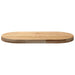 Blat de masă 80x40x4 cm lemn masiv de stejar oval - WALTI WALTI
