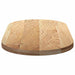 Blat de masă 120x60x4 cm lemn masiv de stejar oval - WALTI WALTI