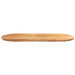 Blat de masă maro deschis 140x60x2 cm lemn masiv de stejar oval - WALTI WALTI