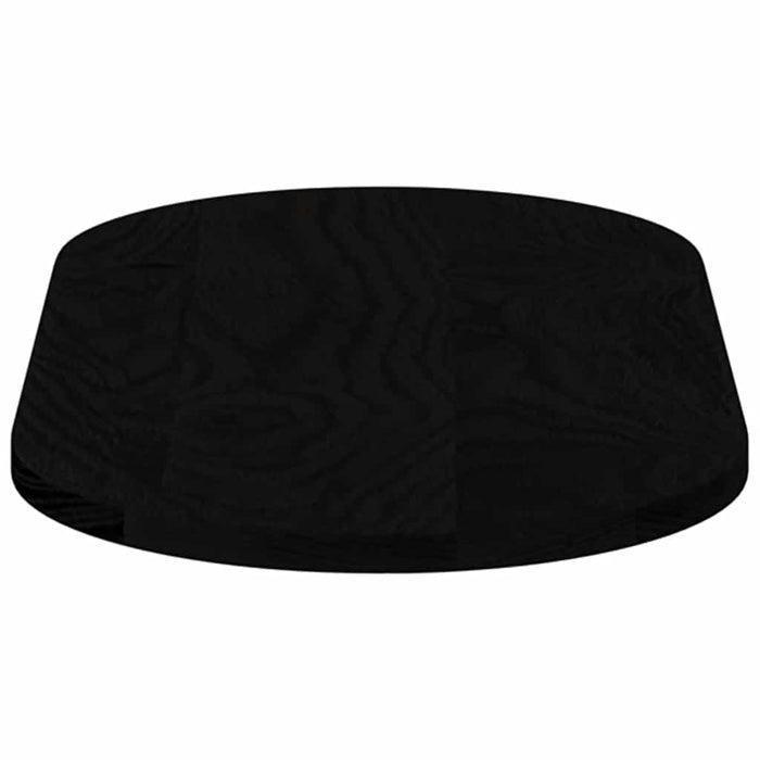 Blat de masă maro închis 80x40x2 cm lemn masiv de stejar oval - WALTI WALTI