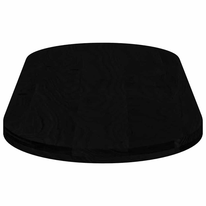 Blat de masă maro închis 140x60x4 cm lemn masiv de stejar oval - WALTI WALTI
