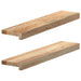 Pervaz 2 buc lemn masiv de stejar netratat 70x15x2 cm - WALTI WALTI