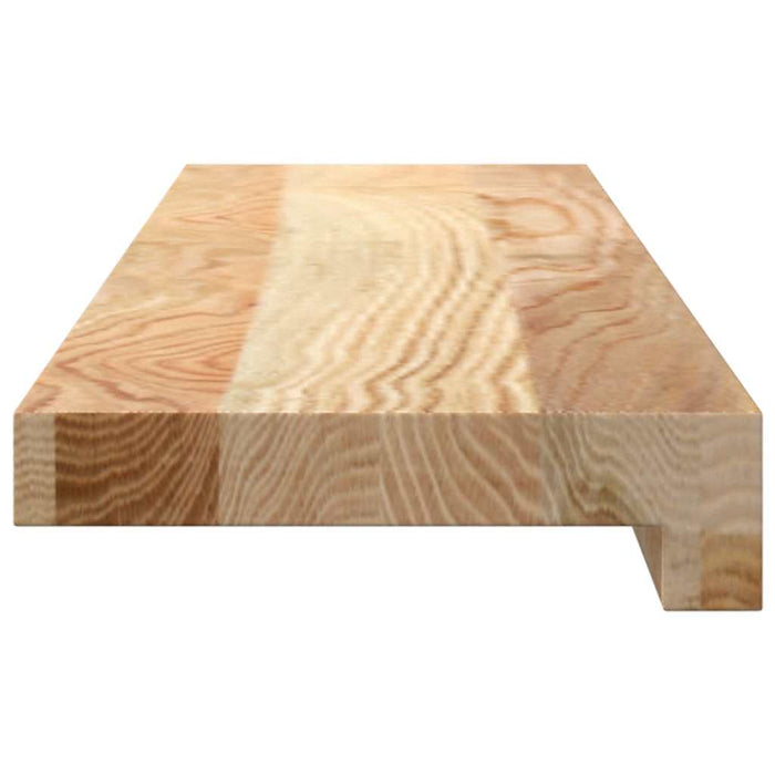 Pervaz 2 buc lemn masiv de stejar netratat 70x15x2 cm - WALTI WALTI