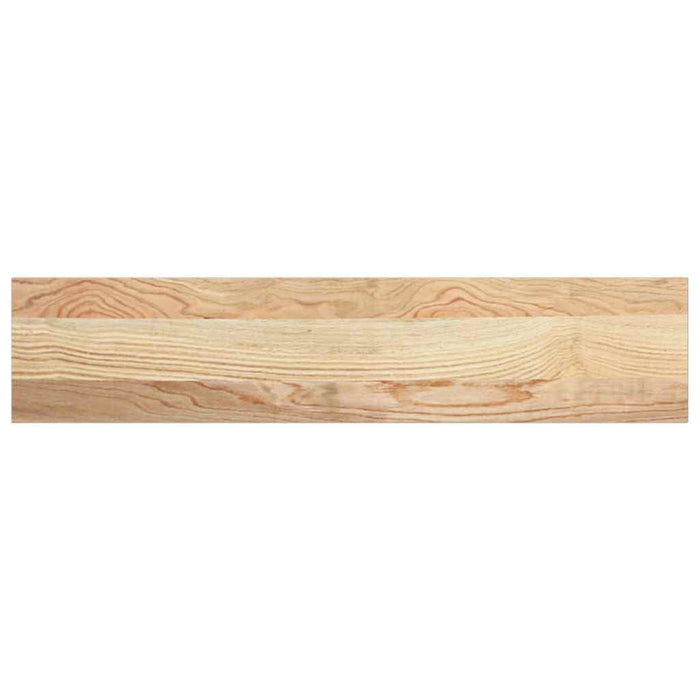 Pervaz 2 buc lemn masiv de stejar netratat 70x15x2 cm - WALTI WALTI