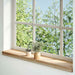Pervaz 2 buc lemn masiv de stejar netratat 100x15x2 cm - WALTI WALTI