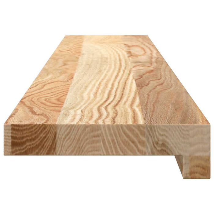 Pervaz 2 buc lemn masiv de stejar netratat 100x15x2 cm - WALTI WALTI