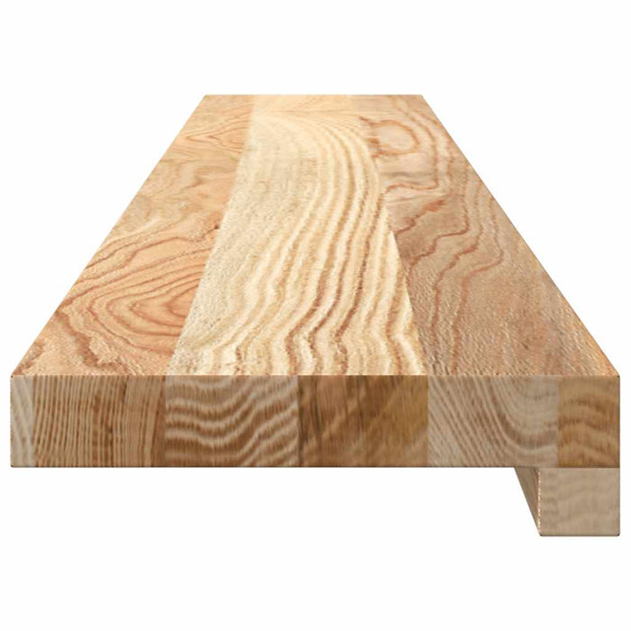 Pervaz 2 buc lemn masiv de stejar netratat 110x15x2 cm - WALTI WALTI