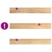 Pervaz 2 buc lemn masiv de stejar netratat 110x15x2 cm - WALTI WALTI