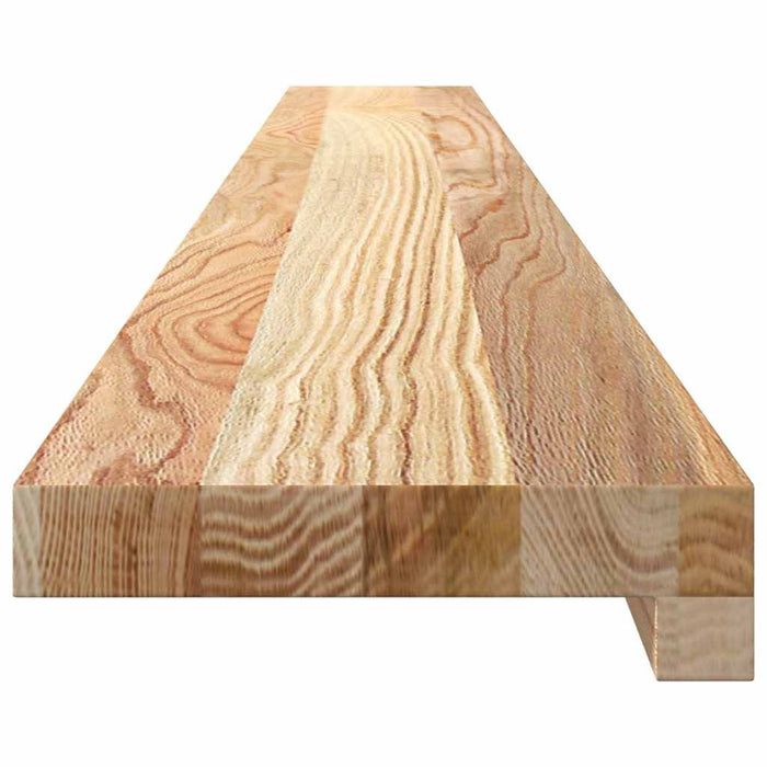 Pervaz 2 buc lemn masiv de stejar netratat 140x15x2 cm - WALTI WALTI