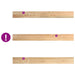 Pervaz 2 buc lemn masiv de stejar netratat 140x15x2 cm - WALTI WALTI