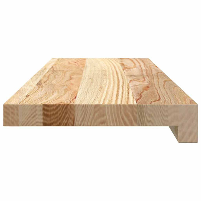 Pervaz 2 buc lemn masiv de stejar netratat 70x20x2 cm - WALTI WALTI